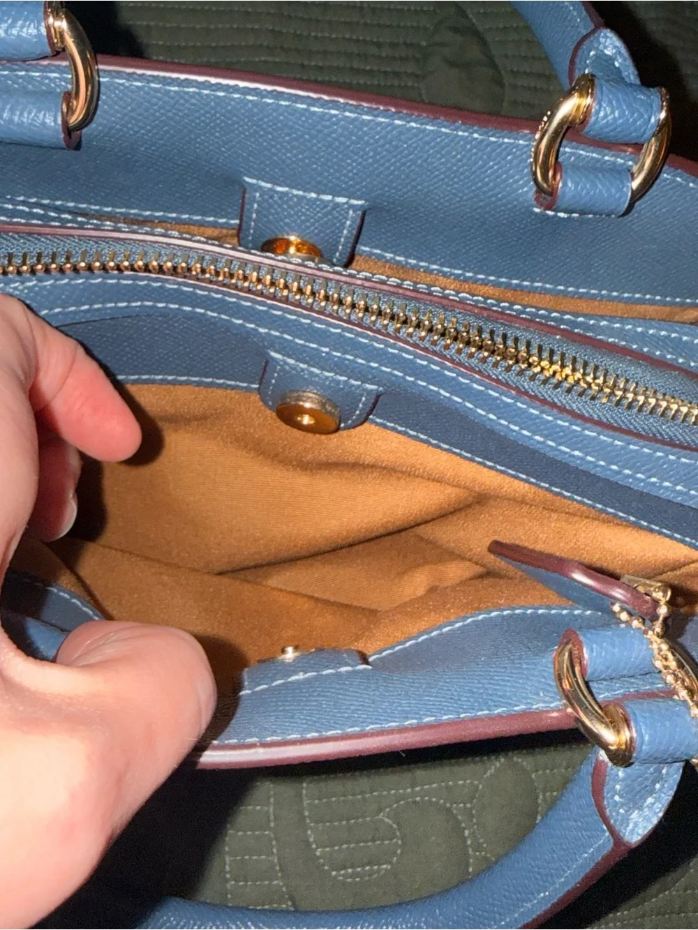 Coach Mini Lillie Carryall- EUC No Strap